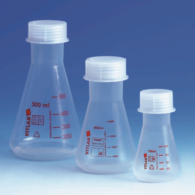 Erlenmeyer flasks